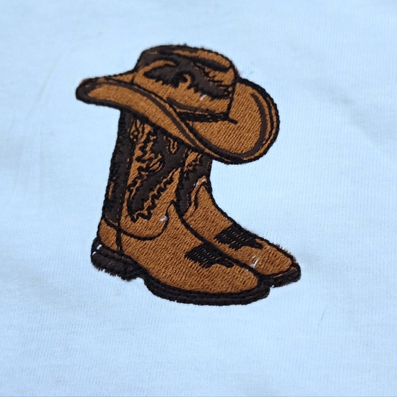 Nickel & Iron "Giddy Up Cowboy"🤠 Graphic Tee👕 - NWT - Picture 4 of 15